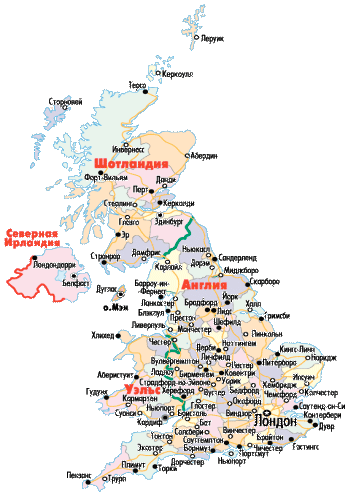 map-england